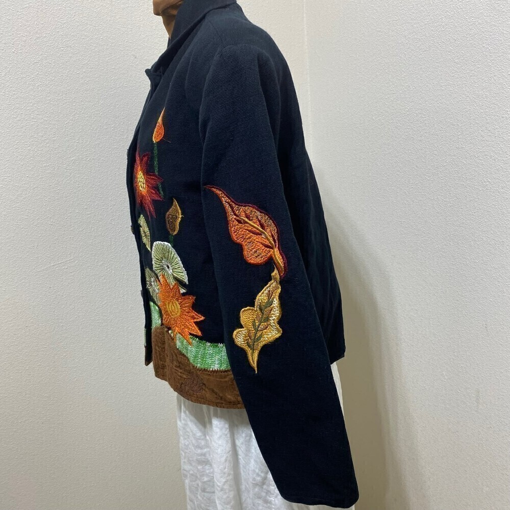 Daniel K Multicolored “Art to Wear” Jacket Medium - Picture 4 of 6